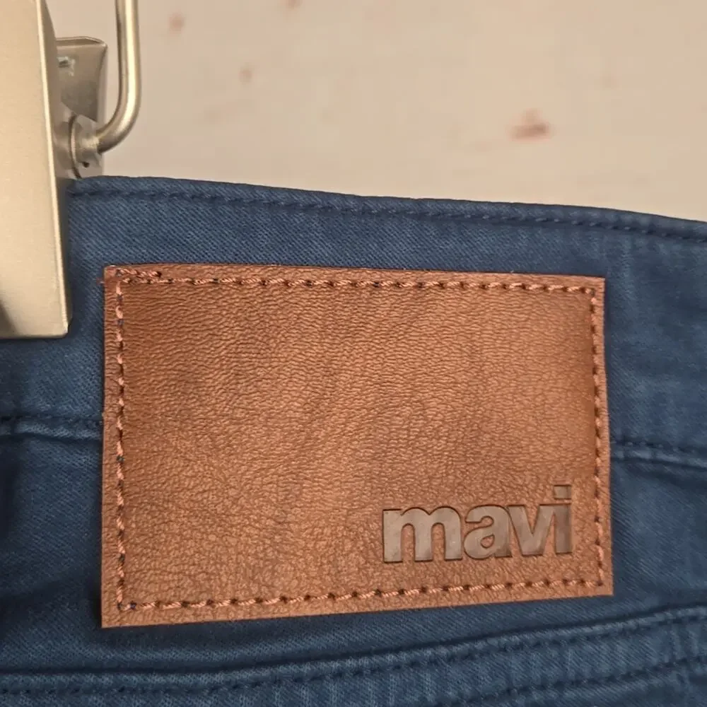 NWT Mavi Zach Straight Leg Navy Twill Pants Size 42/28